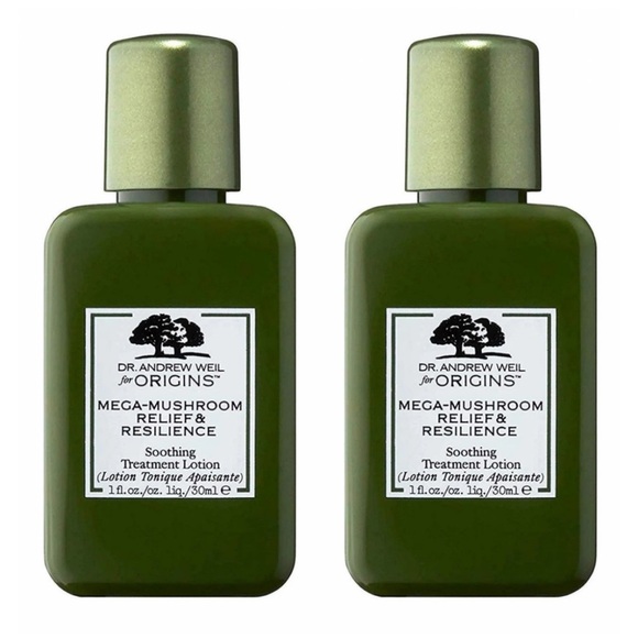 Origins Mega Mushroom Fortifying Emulsion Moisturizer 2PK 🍄‍🟫 NEW - Picture 1 of 8